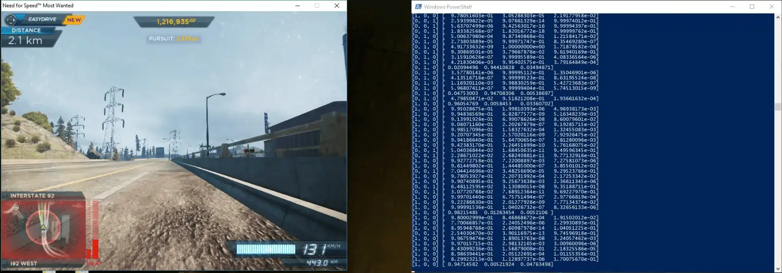 NFS Convolutional Neural Network project preview
